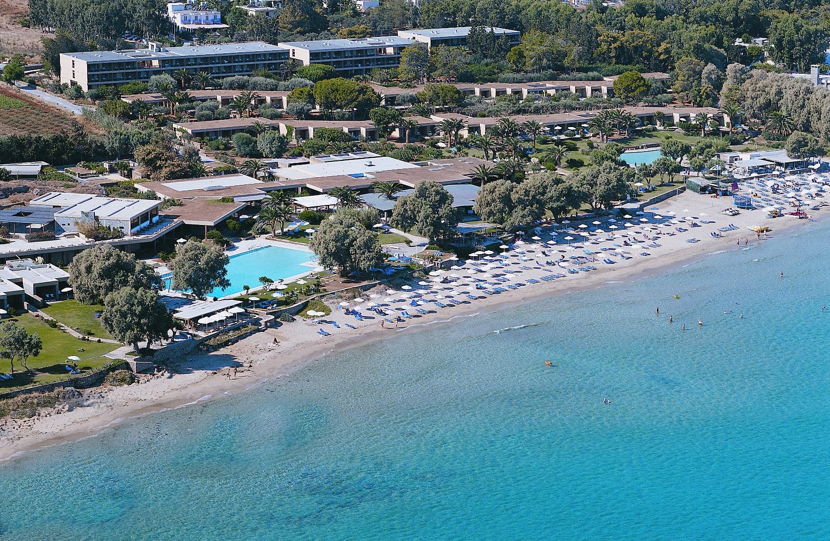 מאליה Kernos Beach Hotel & Bungalows מראה חיצוני תמונה