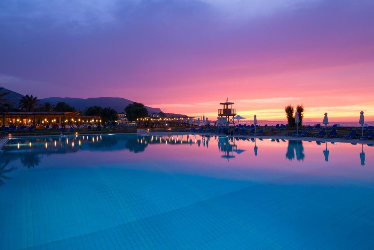 מאליה Kernos Beach Hotel & Bungalows מראה חיצוני תמונה