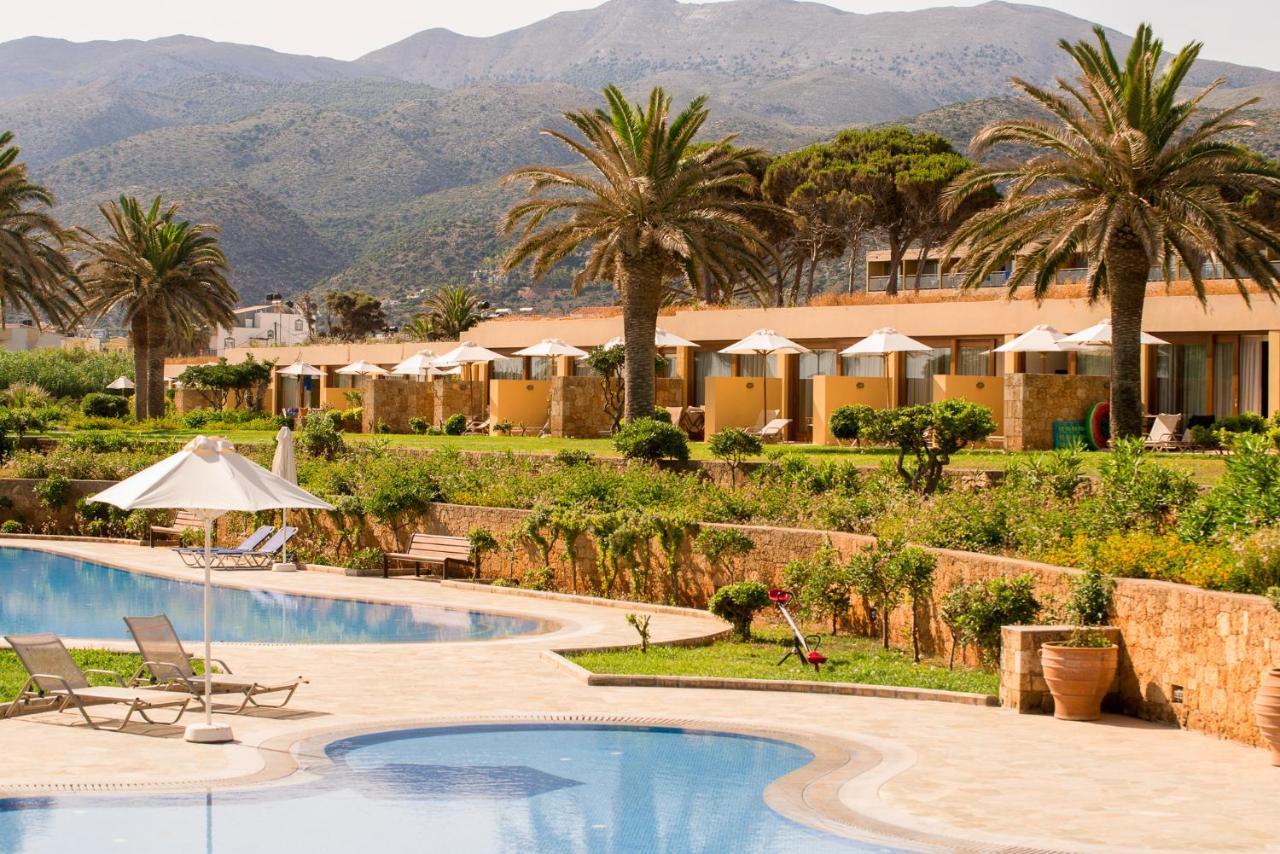 מאליה Kernos Beach Hotel & Bungalows מראה חיצוני תמונה