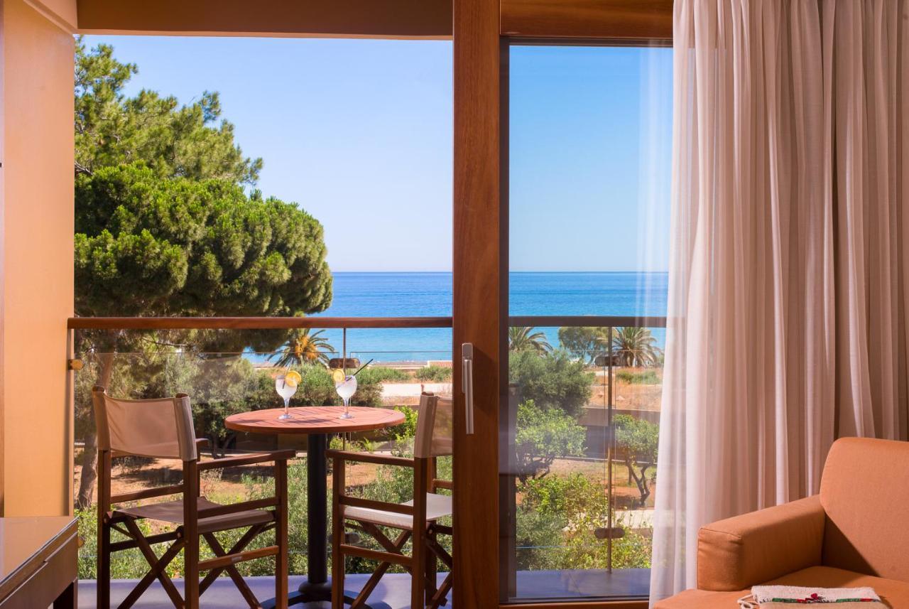 מאליה Kernos Beach Hotel & Bungalows מראה חיצוני תמונה