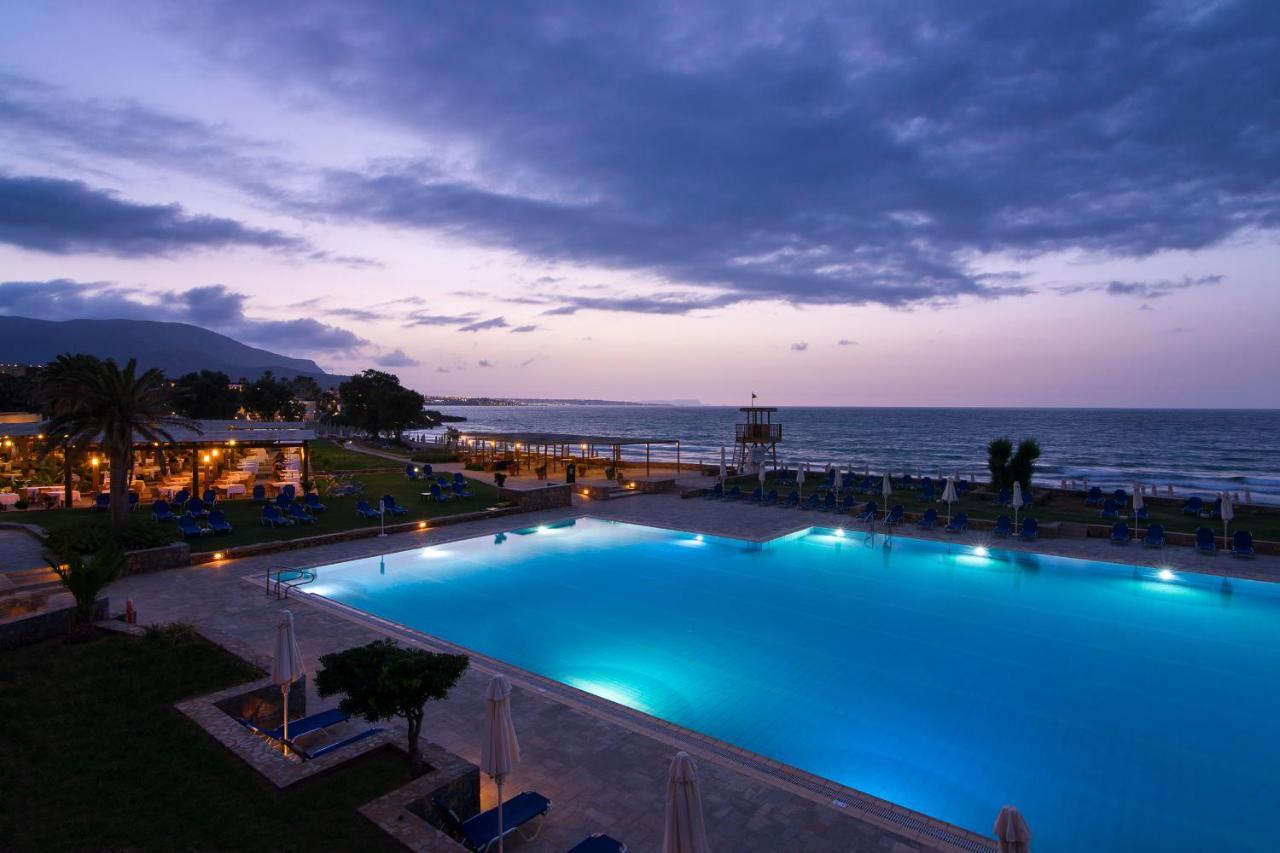 מאליה Kernos Beach Hotel & Bungalows מראה חיצוני תמונה