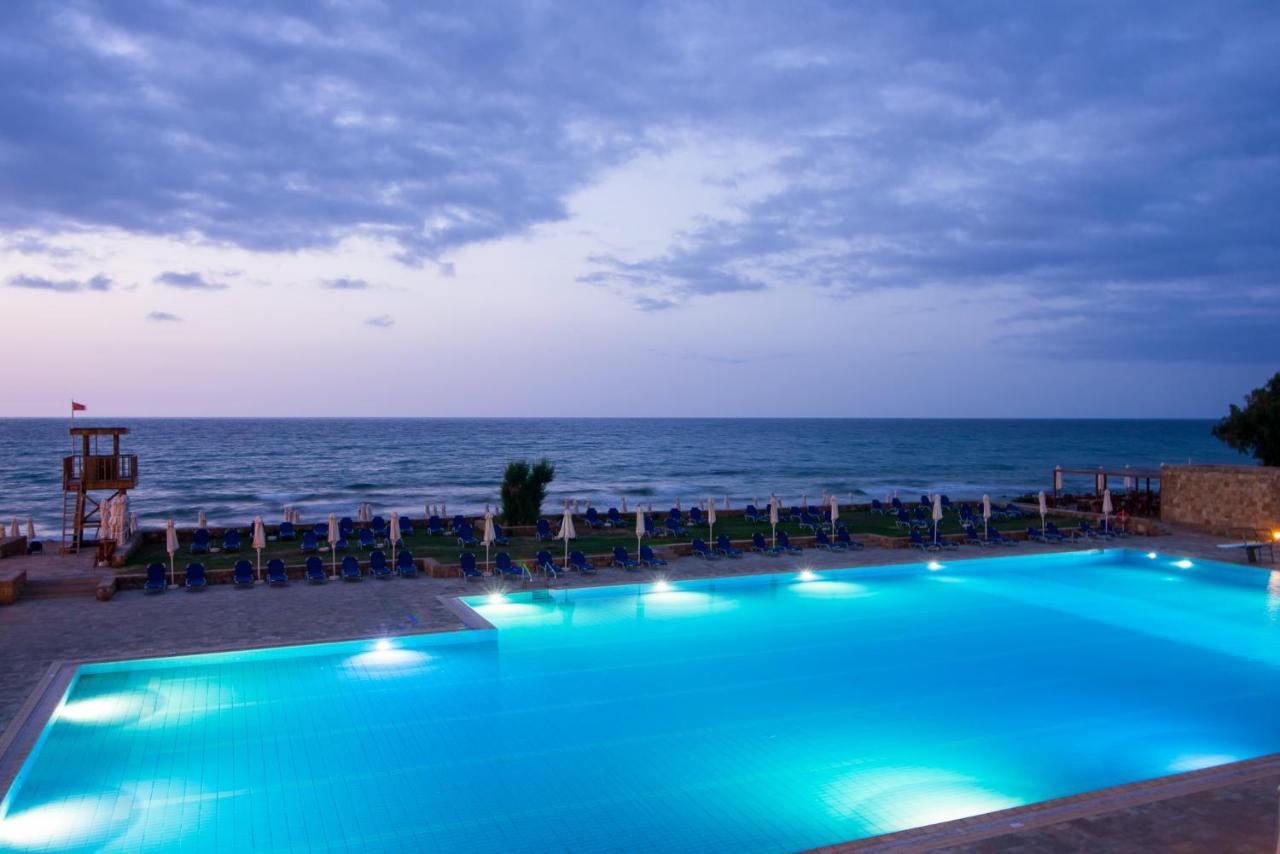 מאליה Kernos Beach Hotel & Bungalows מראה חיצוני תמונה