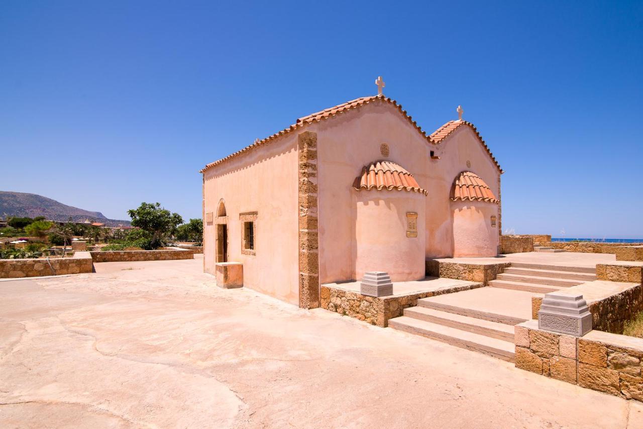 מאליה Kernos Beach Hotel & Bungalows מראה חיצוני תמונה